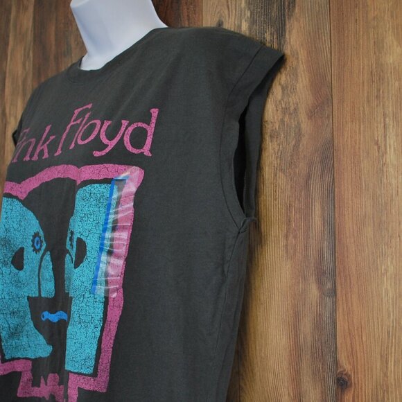 NWT Pink Floyd Concert Black Oyster Sleeveless Muscle Tee - Picture 4 of 6